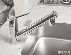 浄水器一体型シャワー水栓