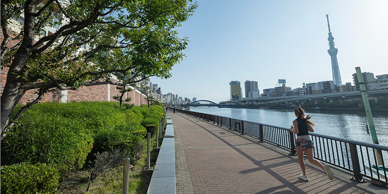 隅田川テラス