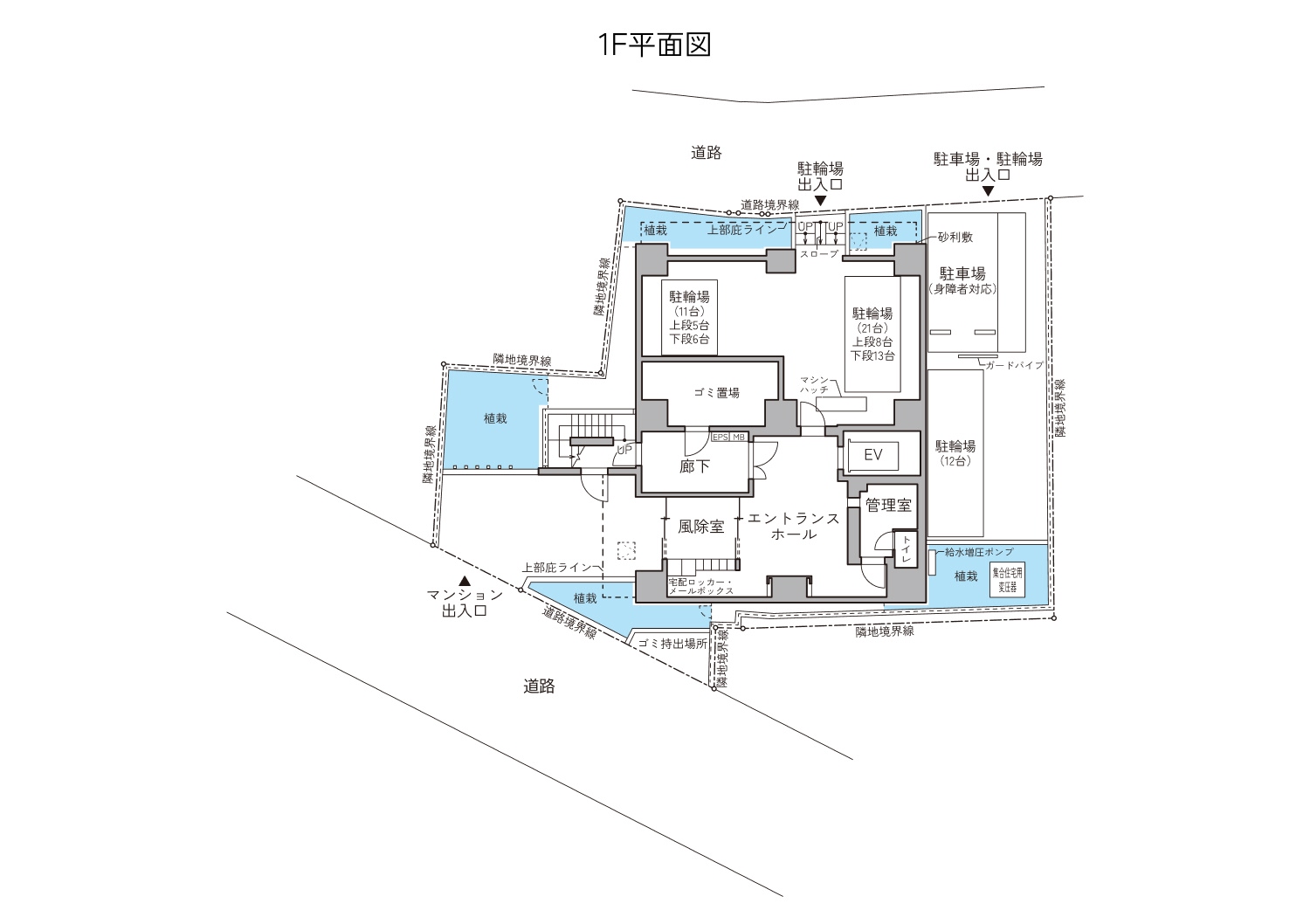 1F平面図