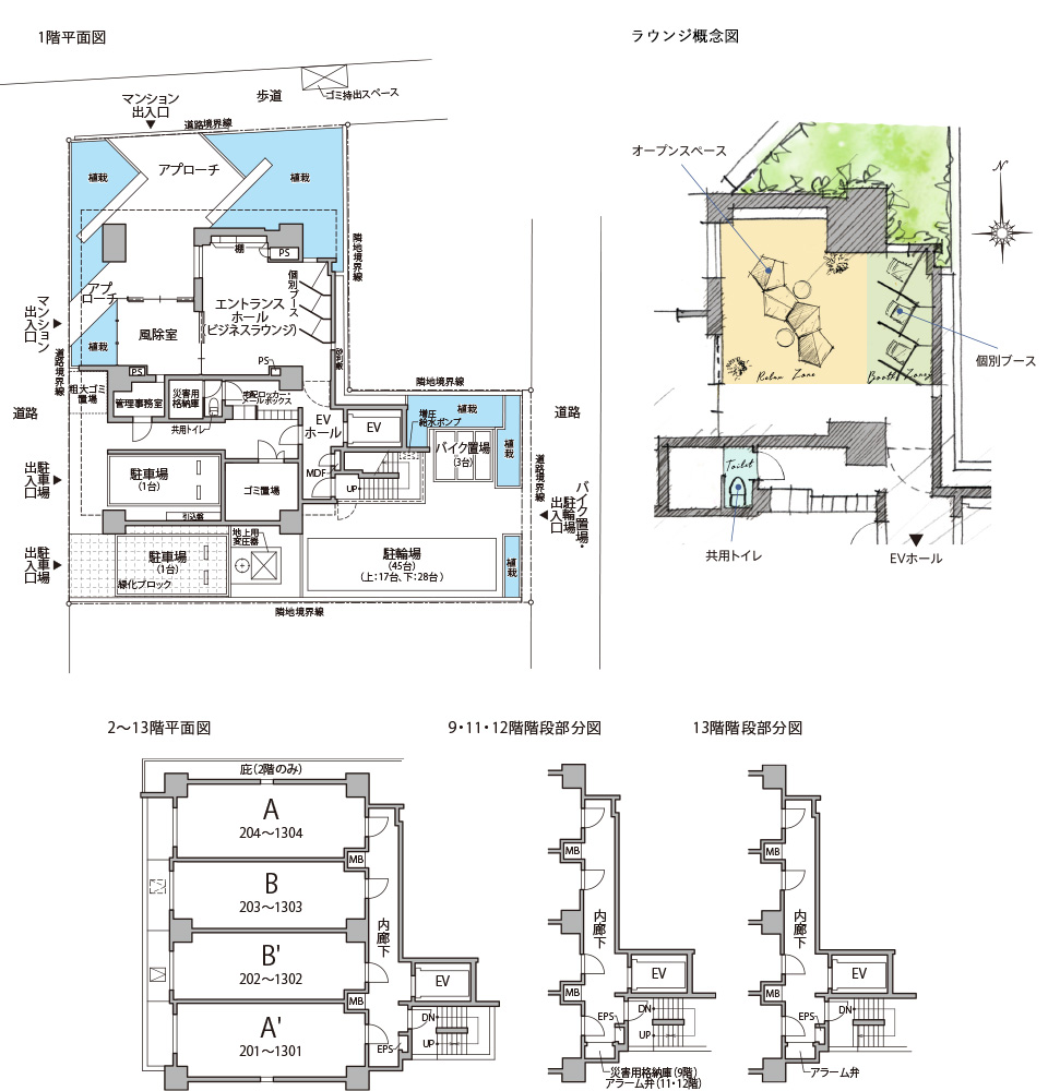 敷地配置図