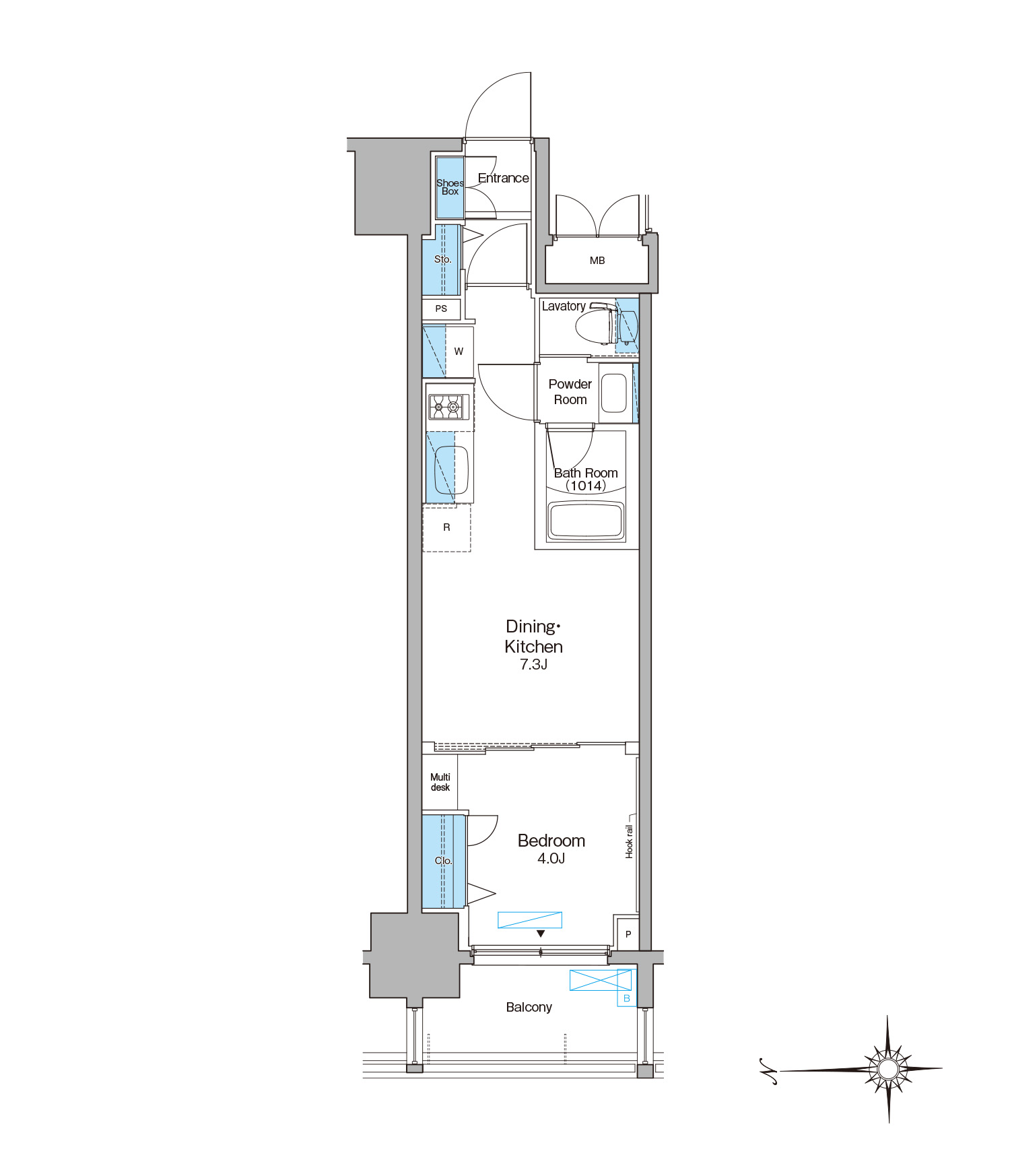 Cタイプ 間取り図