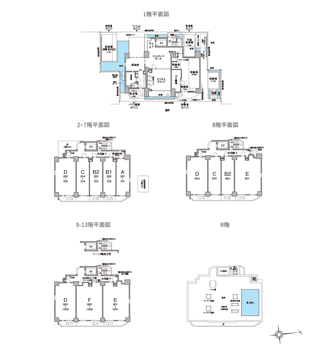 敷地配置図