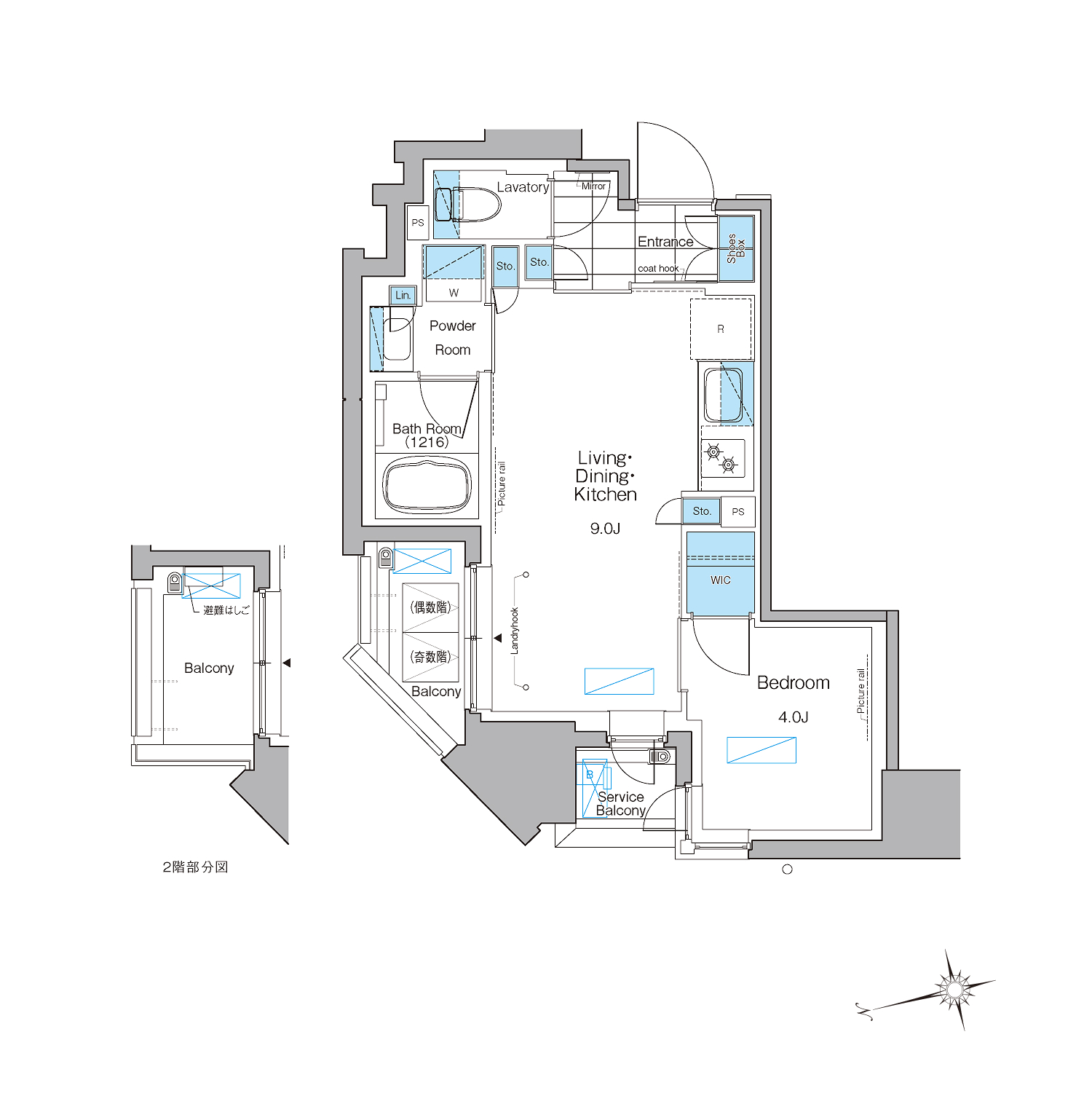 Aタイプ 間取り図